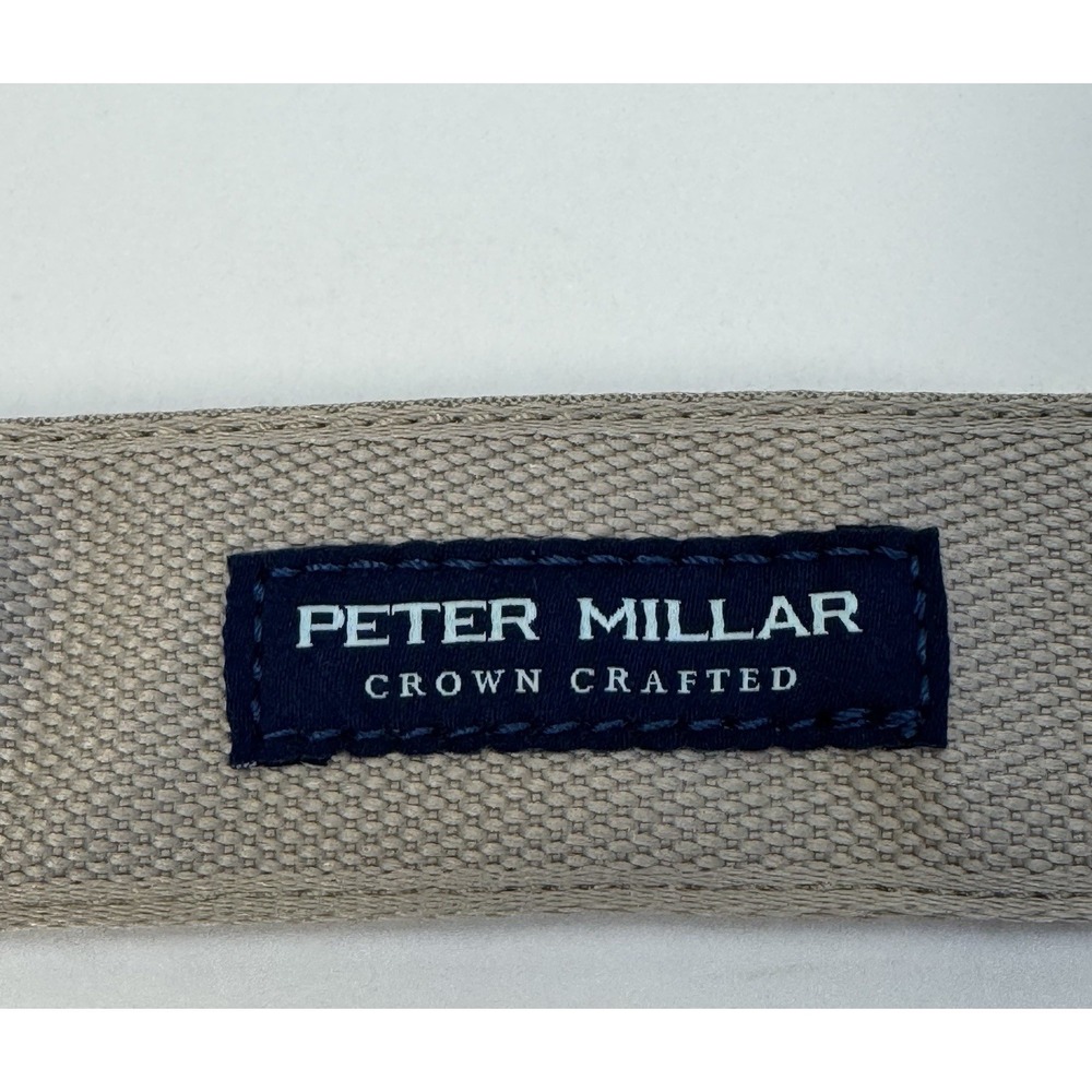 NWT PETER MILLAR CROWN CRAFTED PERFORMANCE O-RING BELT SIZE XL KHAKI $90 - Picture 5 of 9